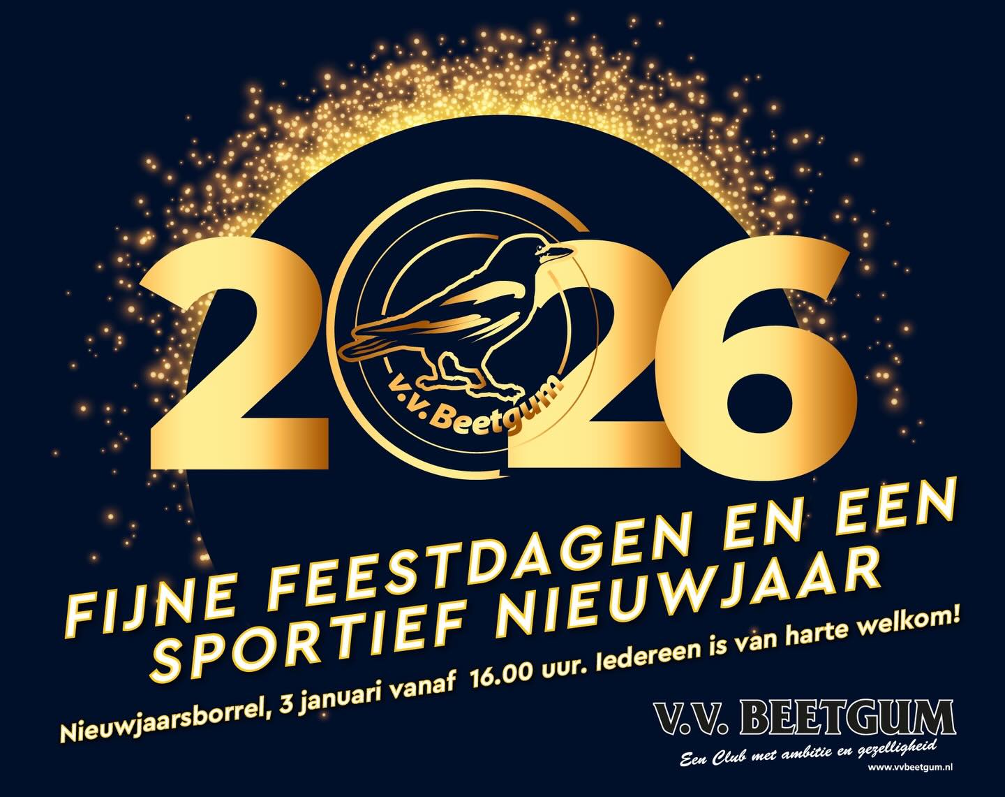Fijne feestdagen en een sportief nieuwjaar!
