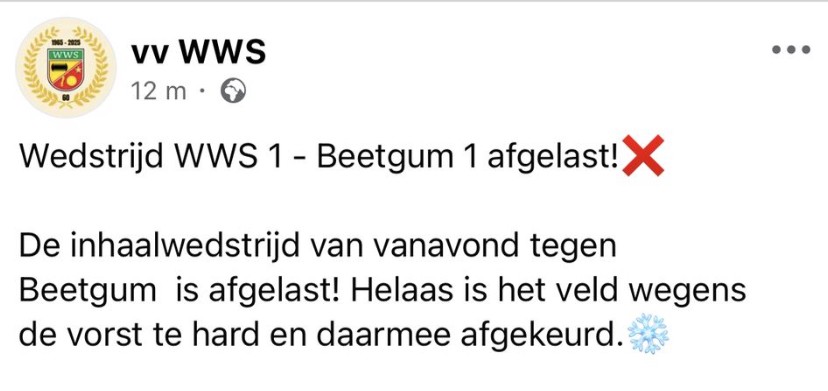 WWS - Beetgum AFGELAST