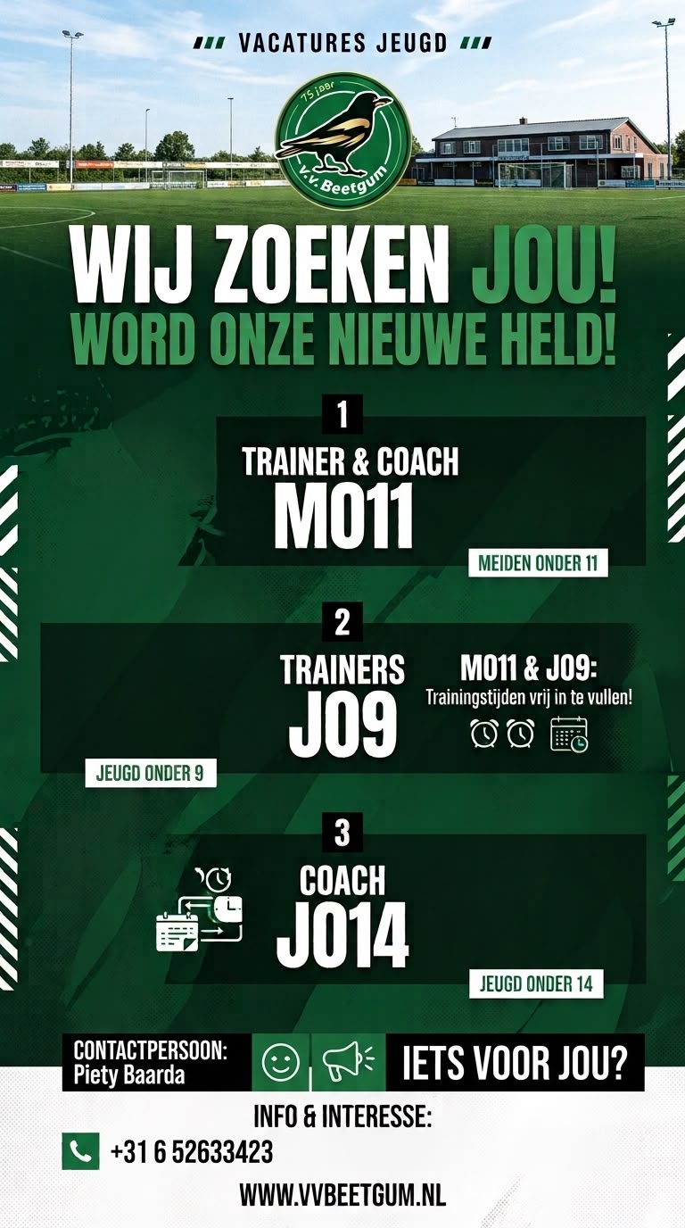 WORD ONZE NIEUWE HELD!